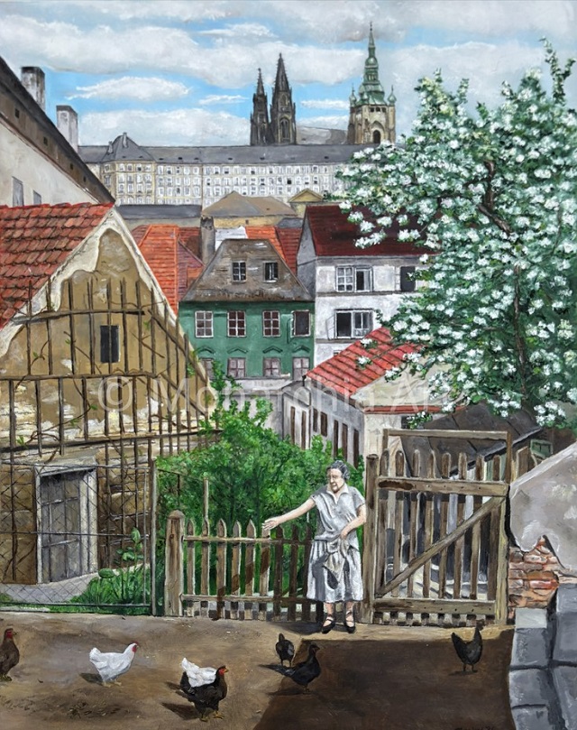 Dvorek_pod_hradem_oil_50x40cm_cr